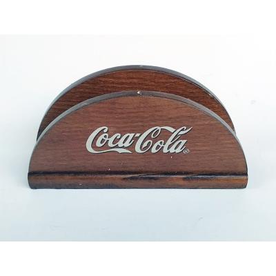 Coca Cola - Ahşap peçetelik