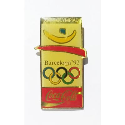 Coca Cola / Barcelona 92 Olympiad - Barselona Olimpiyatları / Rozet