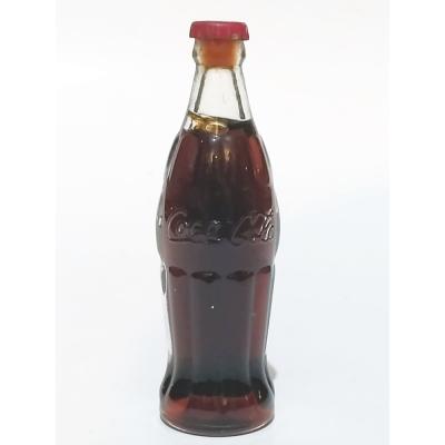 Coca Cola - Minyatür dolu şişe 8 cm
