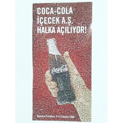 Coca Cola İçecek halka açılıyor - Broşür