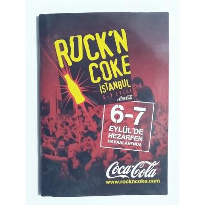 Coca Cola Rock'n Coke İstanbul 6-7 Eylül Festival kitapçığı