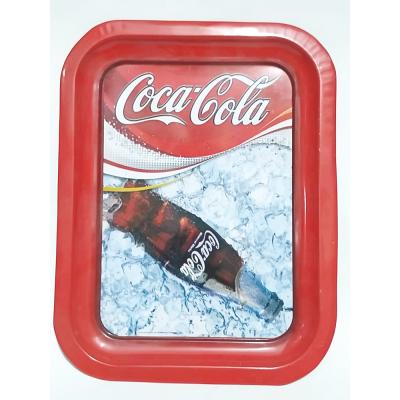 Coca Cola nostaljik tepsi - Buz ve Cola