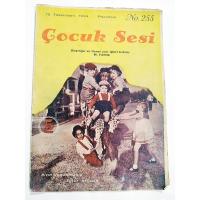 Çocuk Sesi Dergisi - 12 Teşrinisani 1934 / Beşiktaş, Fenerbahçe, İstanbulspor, Vefa Spor