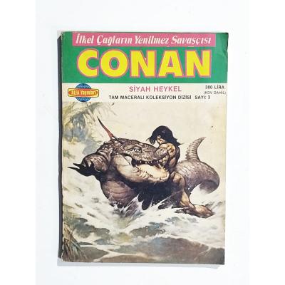 Conan Sayı: 3 Siyah heykel  - Sayı: - Çizgi roman