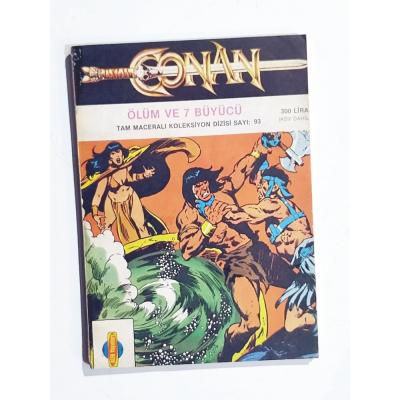 Conan Sayı: 93 Ölüm ve 7 büyücü  - Sayı: - Çizgi roman
