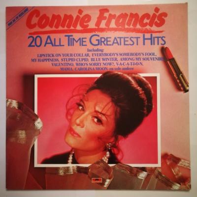Connie Francis - 20 All Time Greatest Hits / Plak