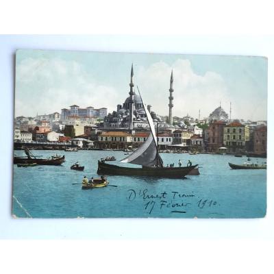 Constantinople. Mosquee Jeni Djami - Kartpostal