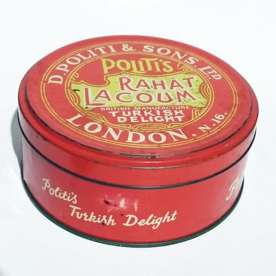 D. Politi Rahat Locoum British Manufacture Turkish Delight - Tenek kutu