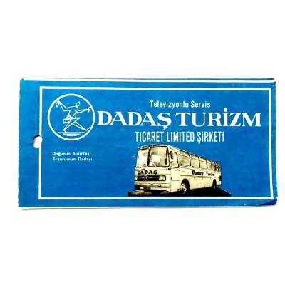 Dadaş Turizm - Televizyonlu servis /  Otobüs bileti