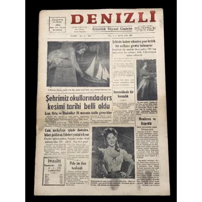 Denizli - Günlük Siyasi Gazete - 14 Mayıs 1952