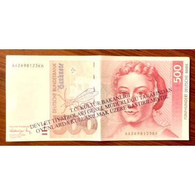 Devlet Tiyatroları Müdürlüğü - Oyun parası / 500 Mark