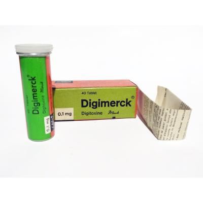 Digimerck / Merck ilaç - Eski İlaç Şişeleri