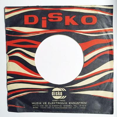 Disko Müzik ve Elektronik Endüstrisi - Plak kabı