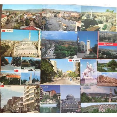 Elazığ, Harput - 24 adet kartpostal