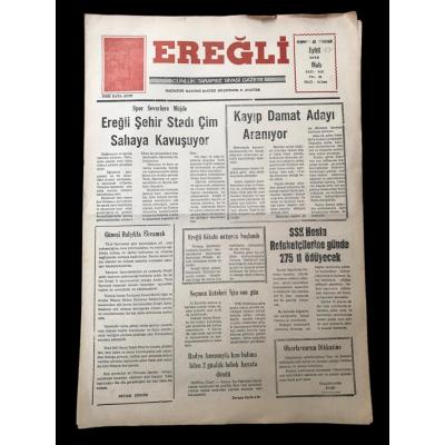Ereğli Gazetesi KONYA - 28 Eylül 1983