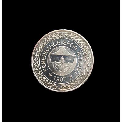 Fenerbahçe / Gümüş görünümlü hatıra madalyon