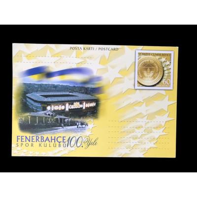 Fenerbahçe Spor Kuübü 100. yılı - Posta kartı