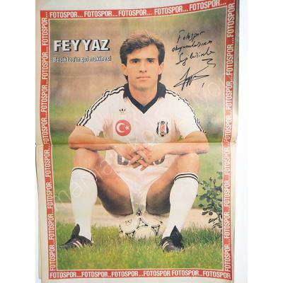 Feyyaz Beşiktaş'ın gol makinası - 38x55 poster