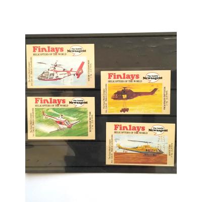 Finlays / Helikopter - Kibrit etiketi