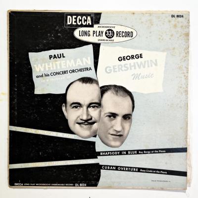 George GERSHWIN Music - Paul WHITEMAN and his Concert Orchestra - Plak