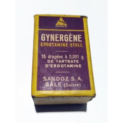 Gynergen / Sandoz İlaç - Eski İlaç Şişeleri