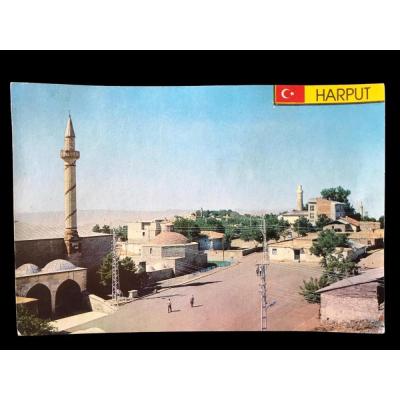 Harput Şehrin genel görünüşü - Kartpostal
