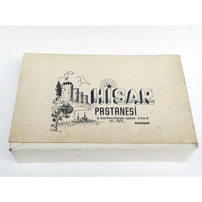 Hisar Pastanesi / Akhisar - Şekerleme kutusu