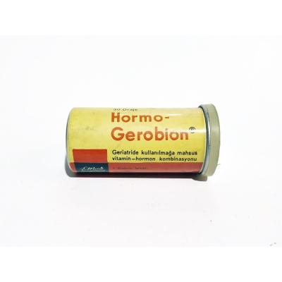 Hormo-Gerobion / Merck ilaç - Eski İlaç Şişeleri