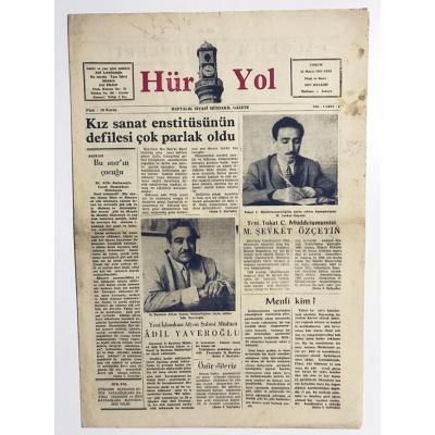Hür Yol Gazetesi - ÇORUM / Sayı : 2 / 24 Mayıs 1955