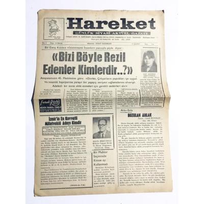 İZMİR, Hareket gazetesi - 17 Haziran 1969