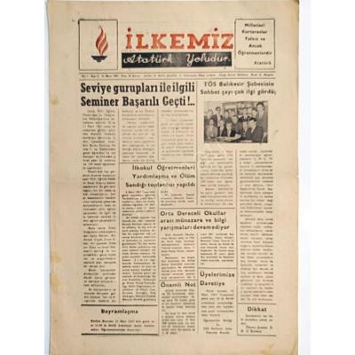 İlkemiz Atatürk Yoludur / Türkiye Öğretmenler Sendikası, gazetesi - 9 sayı