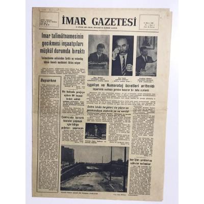 İmar Gazetesi - Sayı : 1 / 15 Mayıs 1966 