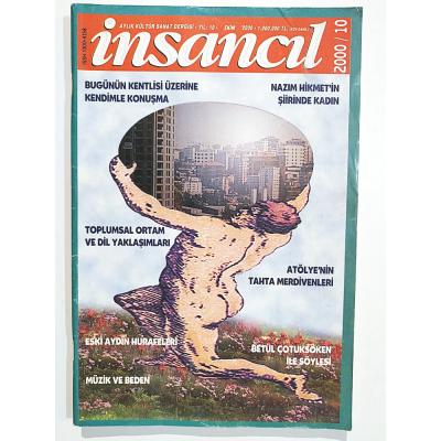 İnsancıl aylık kültür sanat dergisi - Sayı:10 /2000