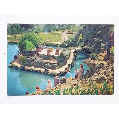 İstanbul Emirgan korusunda havuz -Keskin color Kartpostal