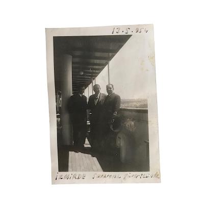 İzmir 1954 Savanora yatı güvertesi - 6x9 Fotoğraf