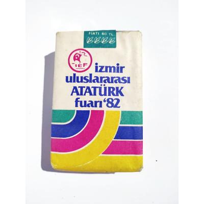 İzmir Uluslararası Atatürk fuarı 1982 - Hatıra sigara