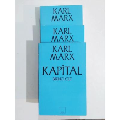 Kapital 1-2-3 Cilt / Karl MARX - Kitap