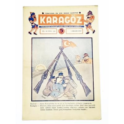Karagöz gazetesi - Sayı:116 - 1937 - Gazete