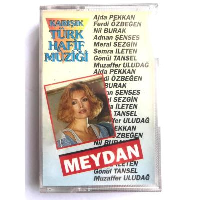 Karışık Türk Hafif Müziği - Meydan gazetesi kapak:Ajda Pekkan / Kaset