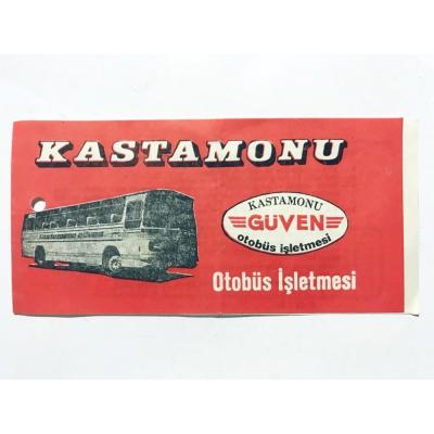 Kastamonu Güven Otobüs İşletmesi - Otobüs Bileti