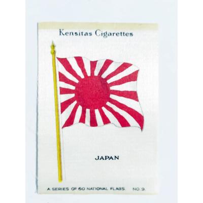 Kensitas Cigarettes 1930 / Ülke bayrakları JAPONYA - İpek bayrak