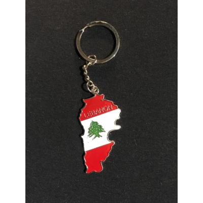 Lebanon / Lübnan - Harita anahtarlık