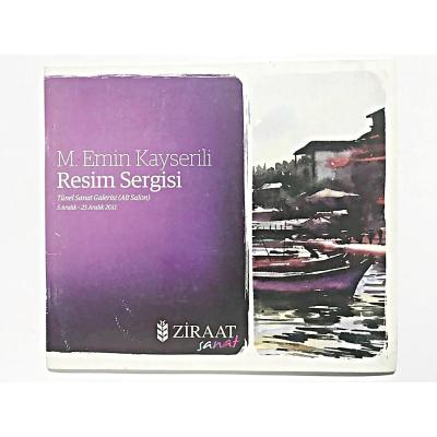 M. Emin KAYSERİLİ - Ziraat Sanat - Sergi broşürü