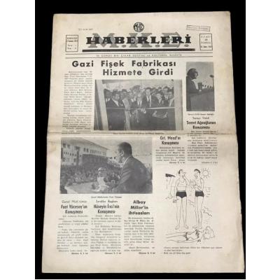 MKE Haberleri gazetesi - 15 Ekim 1957