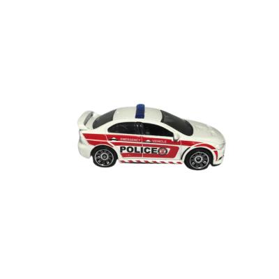 Mitsubishi Lancer Evolution X Police - Matchbox Diecast Model Araba