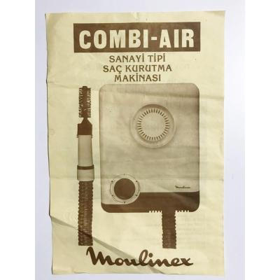 Moulinex Combi - Air Sanayi Tipi Saç Kurutma Makinası - Reklam 