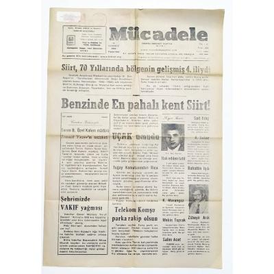 Mücadele gazetesi 26 Temmuz 2004 SİİRT - Eski Gazete