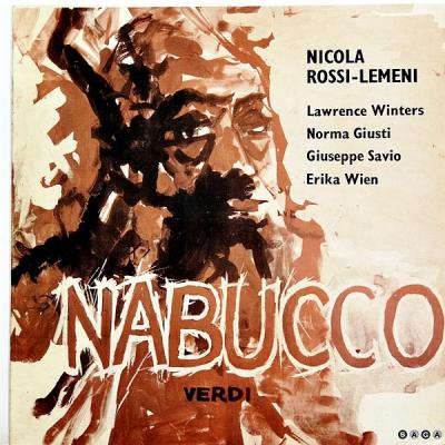 Nabucco / Giuseppe Verdi / Nicola Rossi-Lemeni - Plak