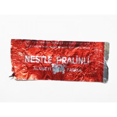Nestle Pralinli / Çikolata ambalajı- Efemera
