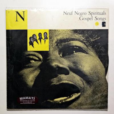 Neuf Negro Spirituals Gospel Songs - Plak